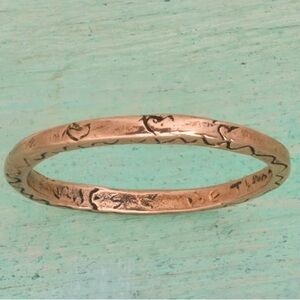 Jes MaHarry rose gold “Vitality Ring”. New in box.